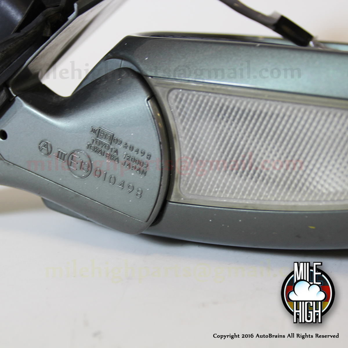 01 06 Lexus LS430 OEM Right Passenger Folding Mirror Quality OEM