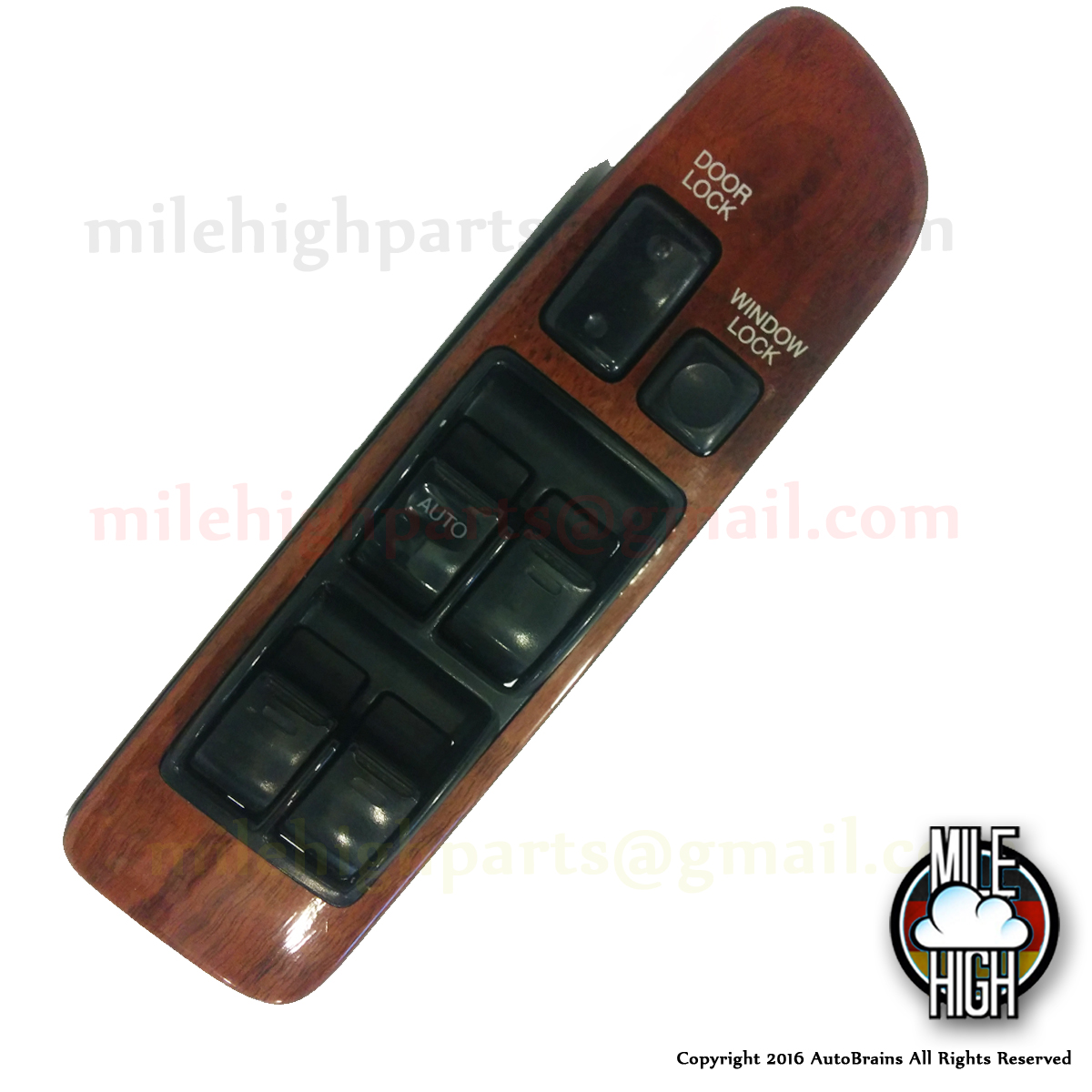 Lexus_LS400_9094_Master_Window_Switch_Wood_01 Quality OEM Used Auto
