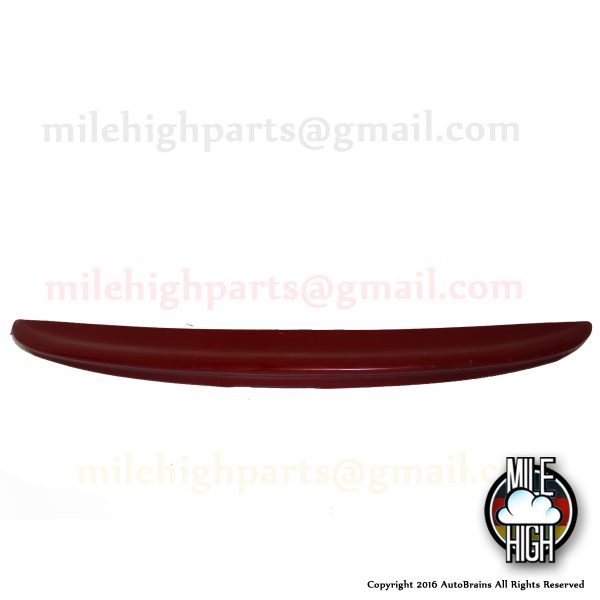 90-97 Mazda Miata MX5 Factory R Package Trunk Boot Lid Spoiler Red OEM NA MX-5 - Image 2