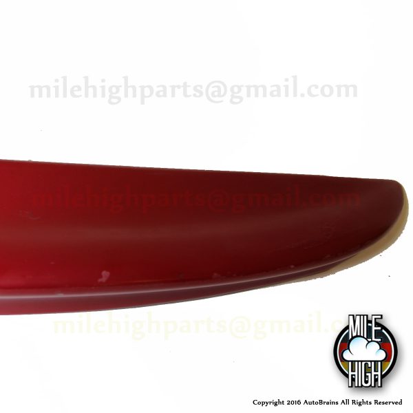90-97 Mazda Miata MX5 Factory R Package Trunk Boot Lid Spoiler Red OEM NA MX-5 - Image 3