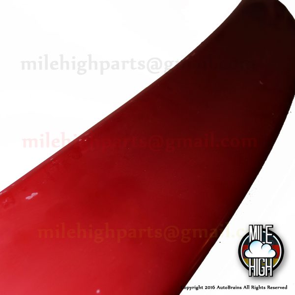 90-97 Mazda Miata MX5 Factory R Package Trunk Boot Lid Spoiler Red OEM NA MX-5 - Image 6