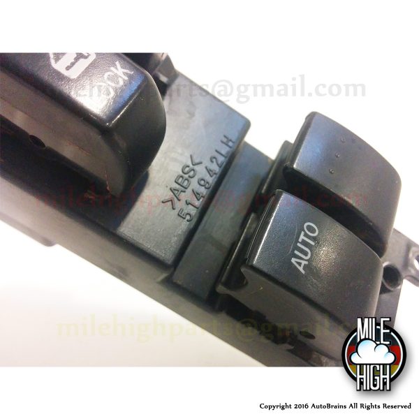 04-08 Mazda RX8 Master Power Window Switch Driver - Image 2