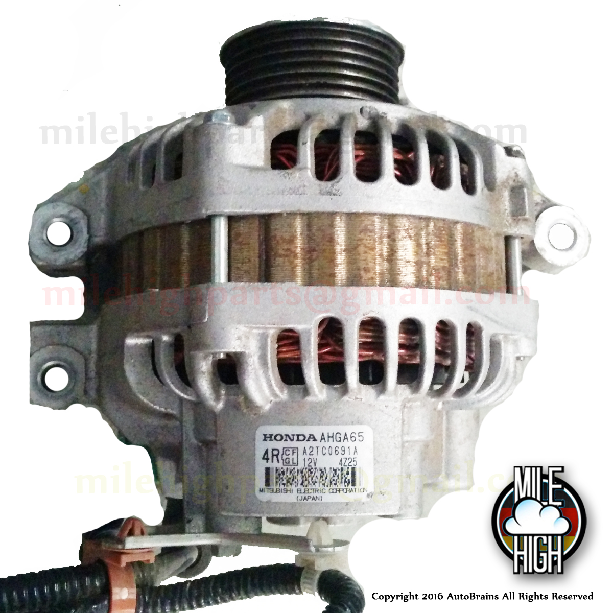 05 06 Acura RSX Type S Honda CRV Factory Original Alternator Used Only