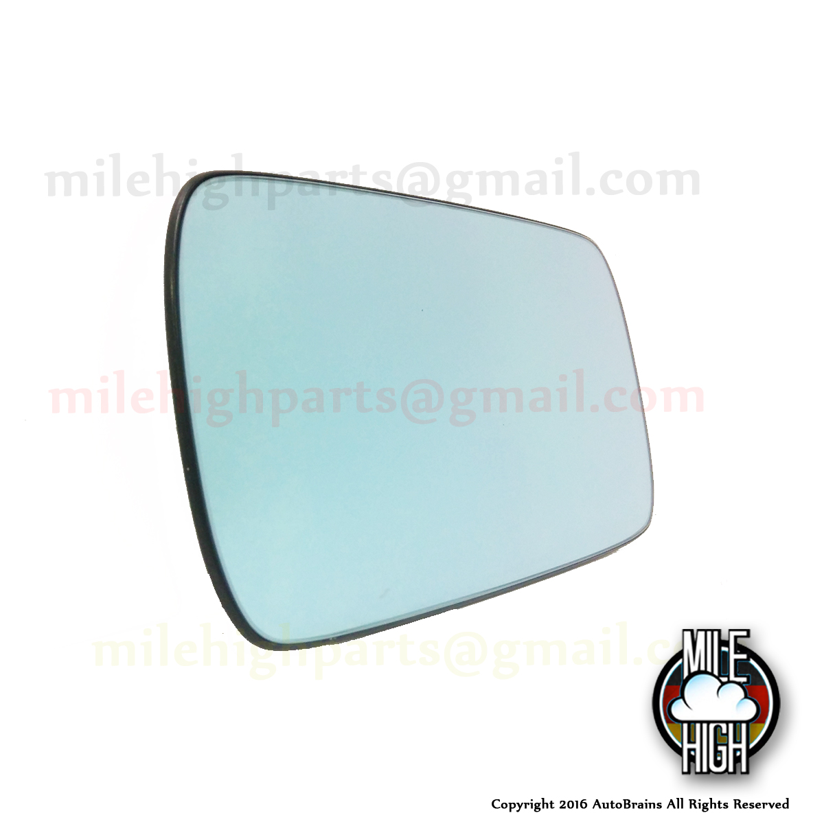 92-05 BMW 3 & 5 Series Driver LH Heated Mirror Glass OEM E36 E46 E39