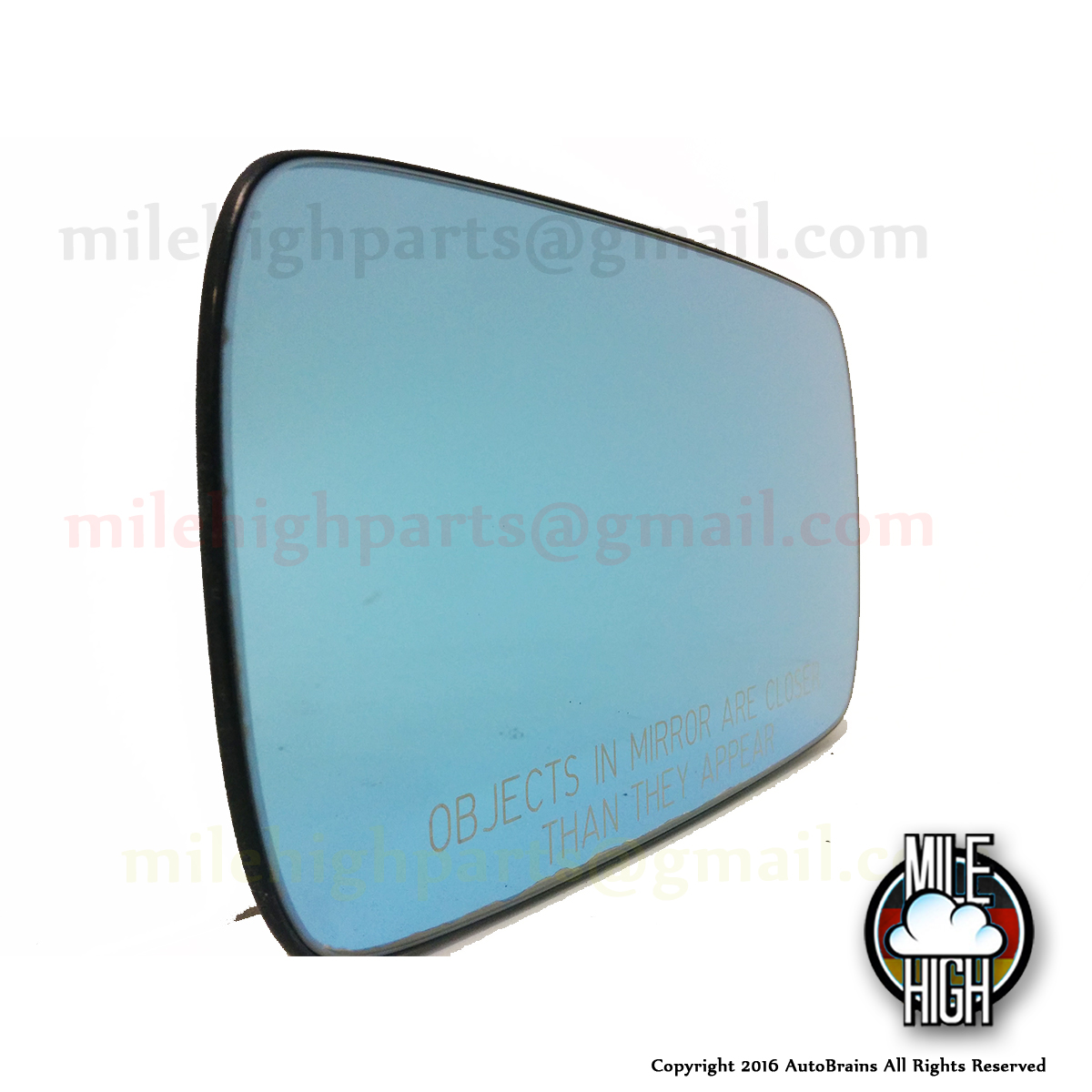 92-05 BMW 3 & 5 Series Passenger RH Heated Mirror Glass OEM E36 E46 E39