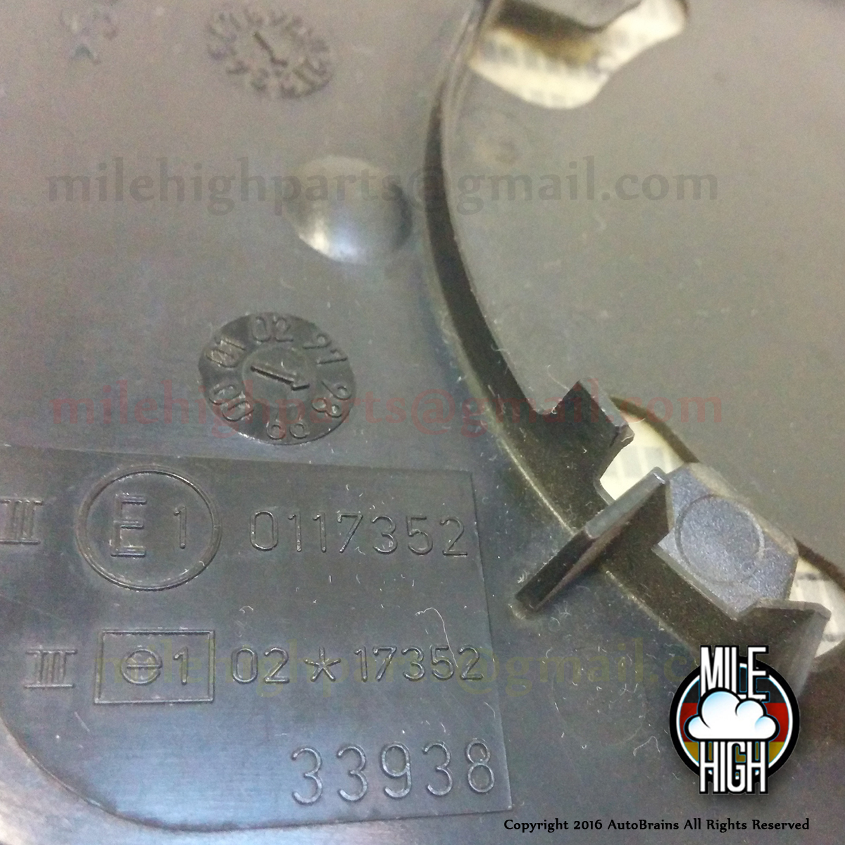 92-05 BMW 3 & 5 Series Passenger RH Heated Mirror Glass OEM E36 E46 E39