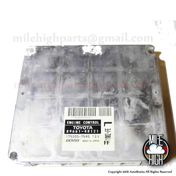 00 01 Lexus RX300 Engine Computer Control Module ECM ECU V6 OEM 1MZ -FE