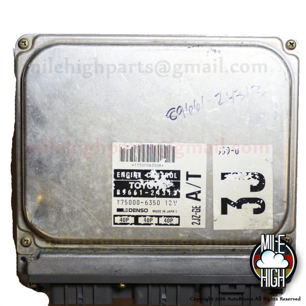 93 94 95 Lexus SC300 OEM Engine Computer Control ECU ECM 2JZ-GE 1994 1995