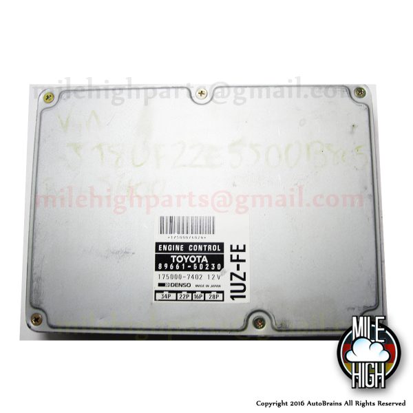 95 96 97 Lexus LS400 Engine Computer ECU 89661-50303 – Quality OEM Used ...