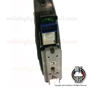 92-00 Lexus SC300 SC Master Window Switch Driver w/ Trim Gray