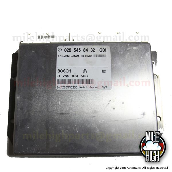 00 01 02 Mercedes S Class W220 ESP ABS Traction Control Module ECU TCM