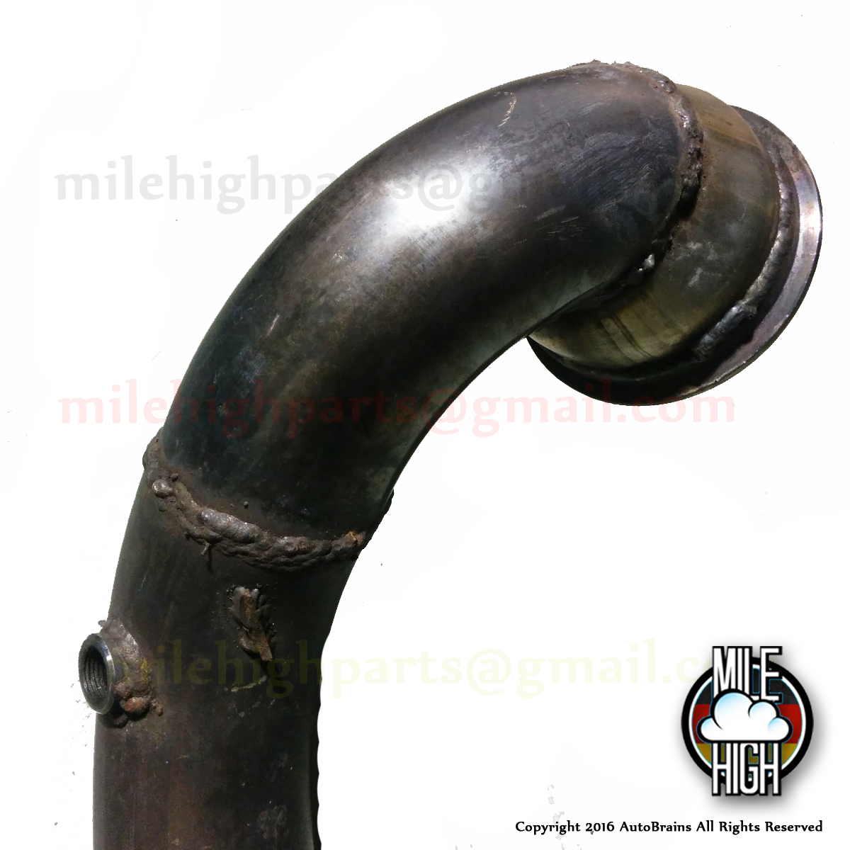 90-94 1G DSM Eclipse Laser Talon RARE 3" ATR Pit Bull Mandrel Bent Stainless Exhaust