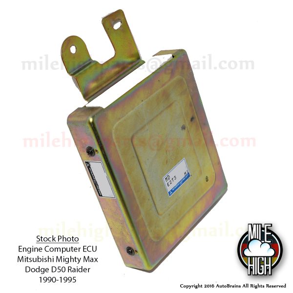 1990 Mitsubishi Mighty Max Dodge D50 Pickup Engine Computer ECU Cali 90