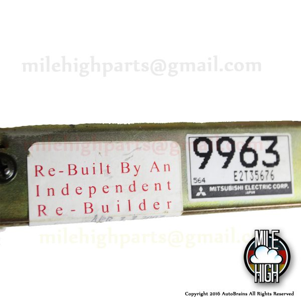 91 92 Dodge Stealth Mitsubishi 3000GT Engine Computer ECU ECM Fed DOHC