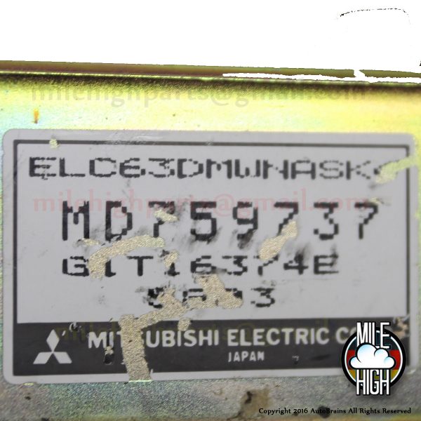 95 96 Mitsubishi Eclipse Talon Turbo Transmission Computer TCU ECU 4G63