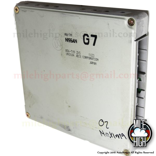 2002 Nissan Maxima OEM Engine Computer ECM ECU A56 T09 ZK5 02 G7
