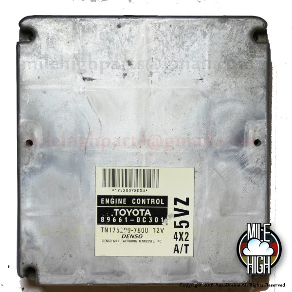 2001 Toyota Tundra Engine Computer Module OEM ECU ECM A/T 2WD 3.4L 01 5VZ