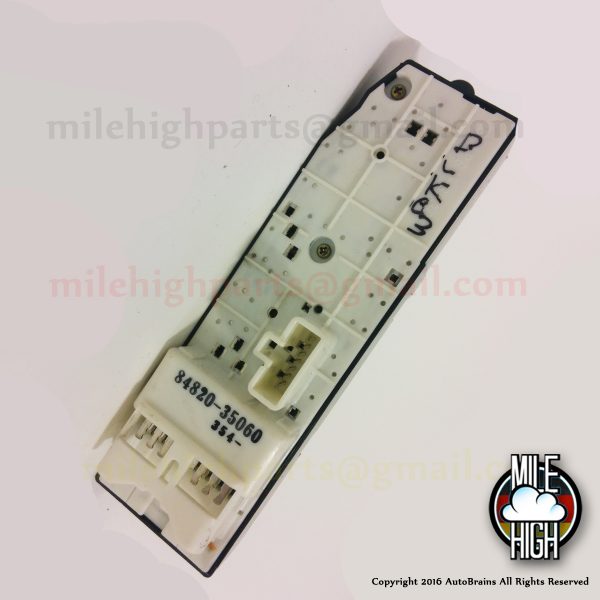 99 00 01 02 Toyota 4 Runner OEM Master Window Switch Driver