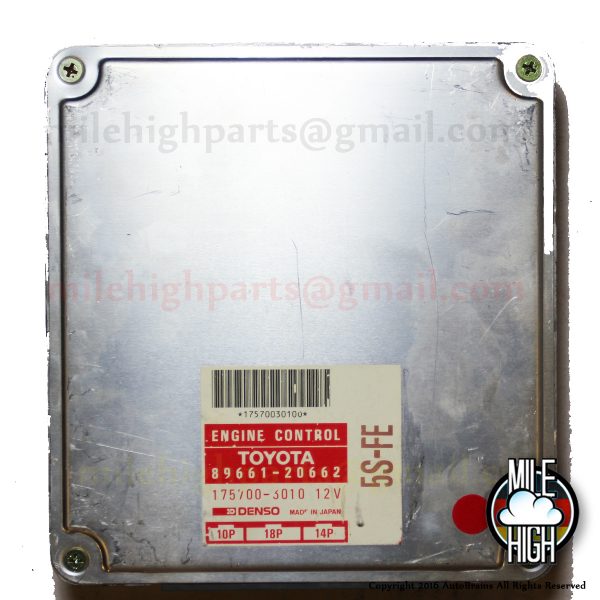90 91 Toyota Celica OEM Engine Computer Module ECU ECM 5S-FE 2.2L