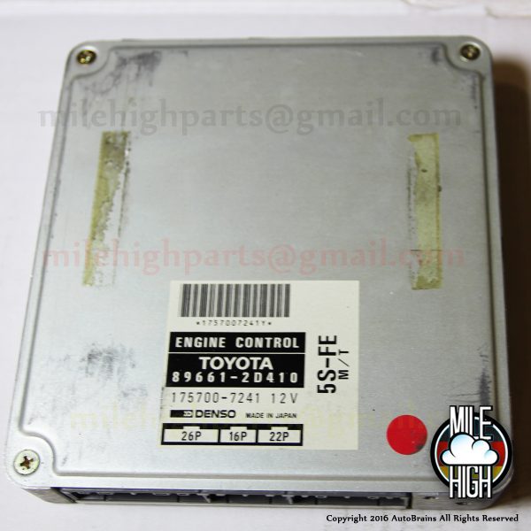 94 95 96 Toyota Celica GT Engine Computer Control Module OEM ECU ECM 5S-FE M/T