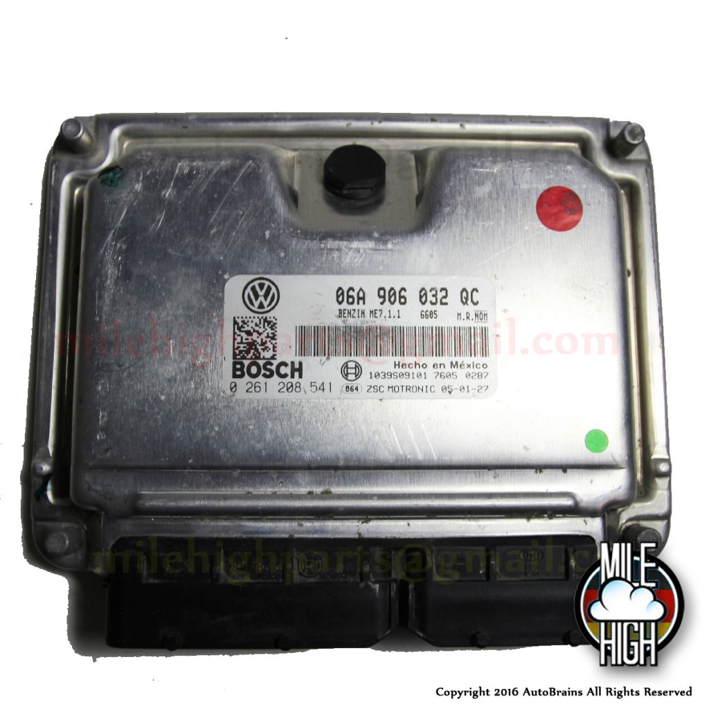 2005 VW Jetta 2.5L Engine Computer ECU ECM 06A 906 032 QC MK5 Quality