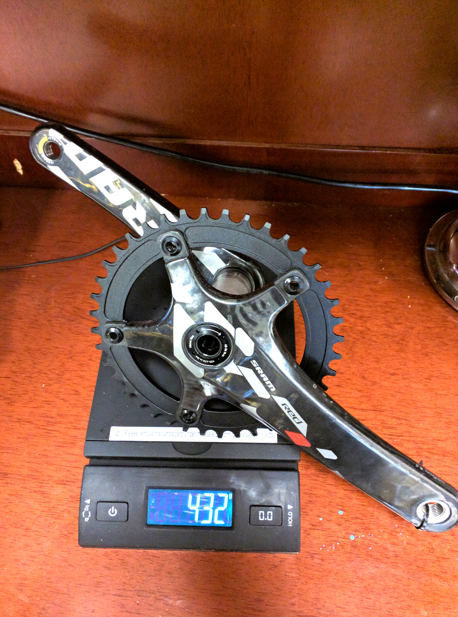 SRAM Red 1x11 Road CX MTB Race Crankset 40t BB30 PF30 175mm 438g! - Image 6