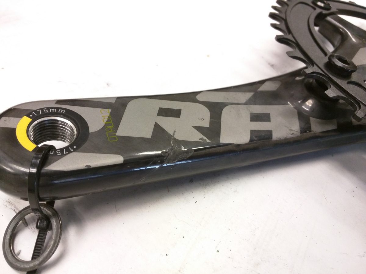 SRAM Red 1x11 Road CX MTB Race Crankset 40t BB30 PF30 175mm 438g! - Image 3