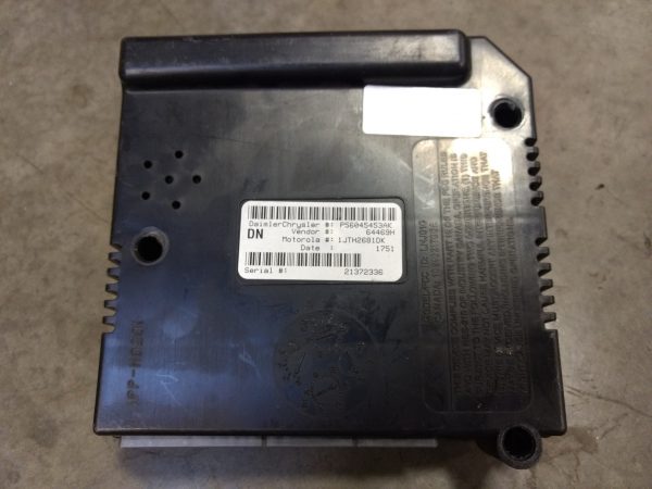 01 02 03 Dodge Durango Central Timer Alarm Body Module P56045453AK
