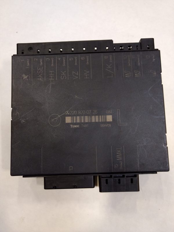 00-06 Mercedes S-Class Driver Seat Control Module A2208200726