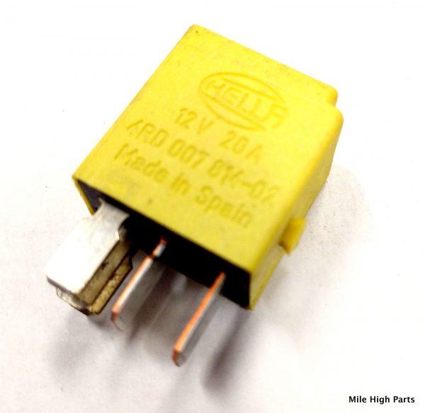 Mercedes-Benz 5-Pin Yellow Hella Relay 0025421219