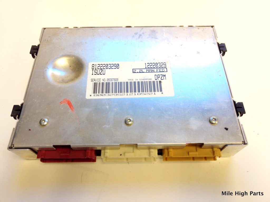 98 – 00 Isuzu Rodeo 2.2L M/T Fed Engine Computer ECU – 09387669 ...