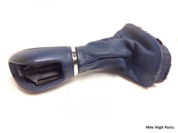 01 - 07 Mercedes C Class Gear Shifter Boot Knob Blue *RARE*