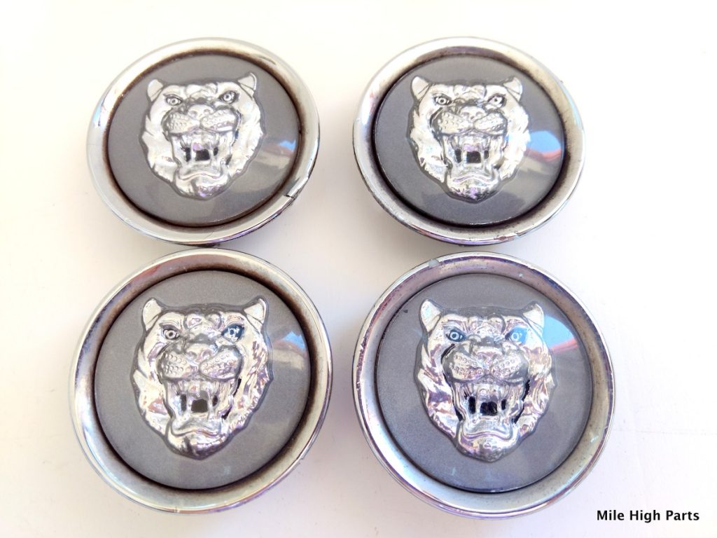 98 12 Jaguar XJ6 XJ8 SType Vanden Plas Factory Wheel Center Cap Set