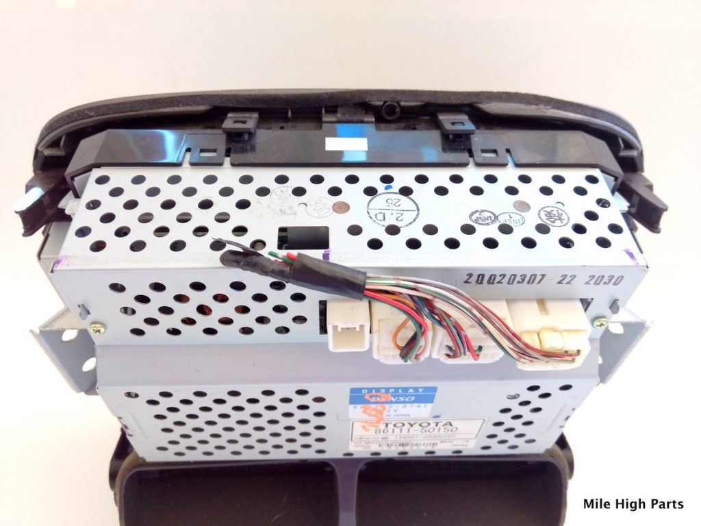 01 03 Lexus LS430 GPS Navigation Head Unit + Climate Control 8611150150 Quality OEM Used