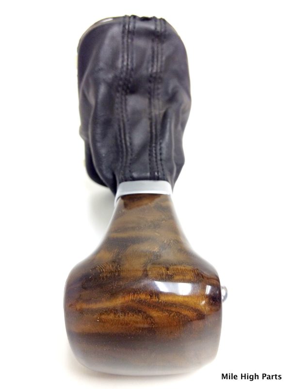 2006 - 2009 Volkswagen VW MK5 Golf Jetta Black Shift Boot Tamo Root Wood - Image 7