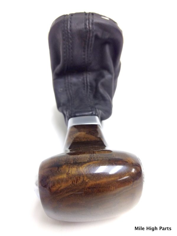 2006 - 2009 Volkswagen VW MK5 Golf Jetta Black Shift Boot Tamo Root Wood - Image 5