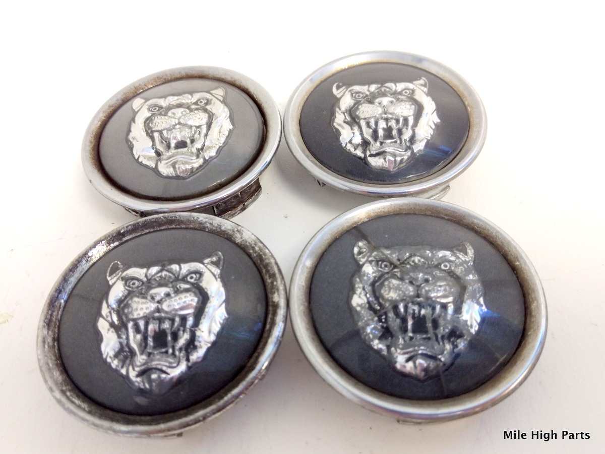 98 12 Jaguar XJ6 XJ8 SType Vanden Plas Factory Wheel Center Cap Set