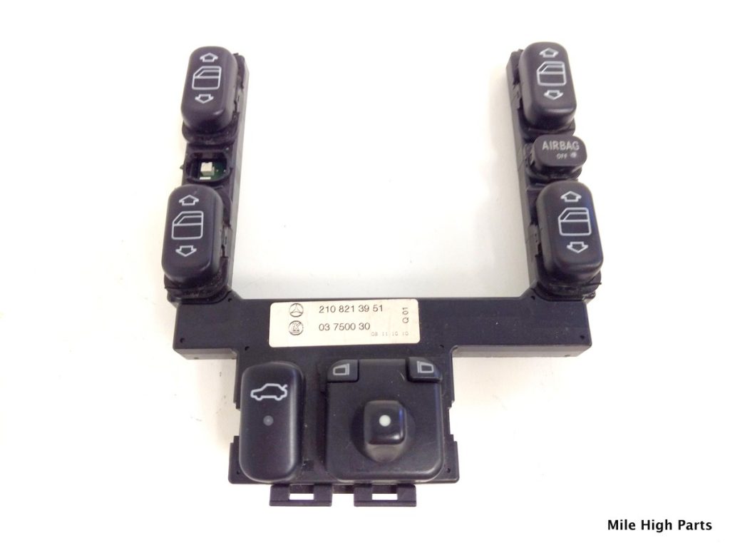 9802 Mercedes W210 W202 E C Class Master Power Window Switch 2108213951 Quality OEM Used Auto