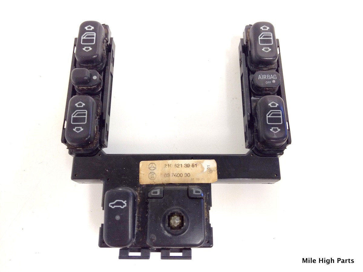 9802 Mercedes W210 W202 E C Class Master Power Window Switch