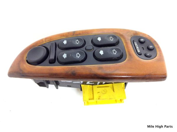 98 - 02 Jaguar XJ8 XJR Driver left Master Window Switch - GNC1325AC - Image 2
