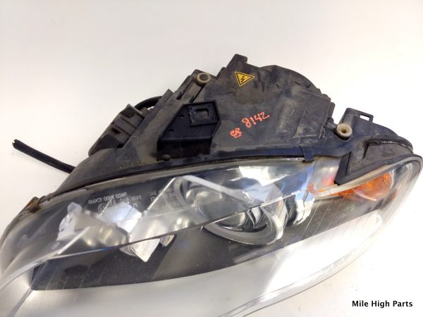 05-08 Audi A4 S4 B7 Driver Left Adaptive Xenon Headlight + Ballast 8E0941004AH - Image 4