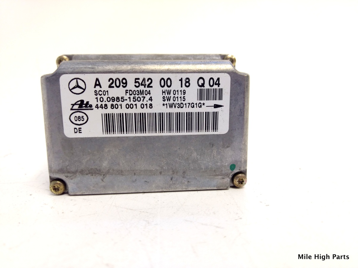 thumbnail interactive-video image 1 of Yaw Rate Angle Sensor For Mercedes SLK ML C240 C230 C320 2001-2003 - OEM 0025429418 Replacement 1 of 2