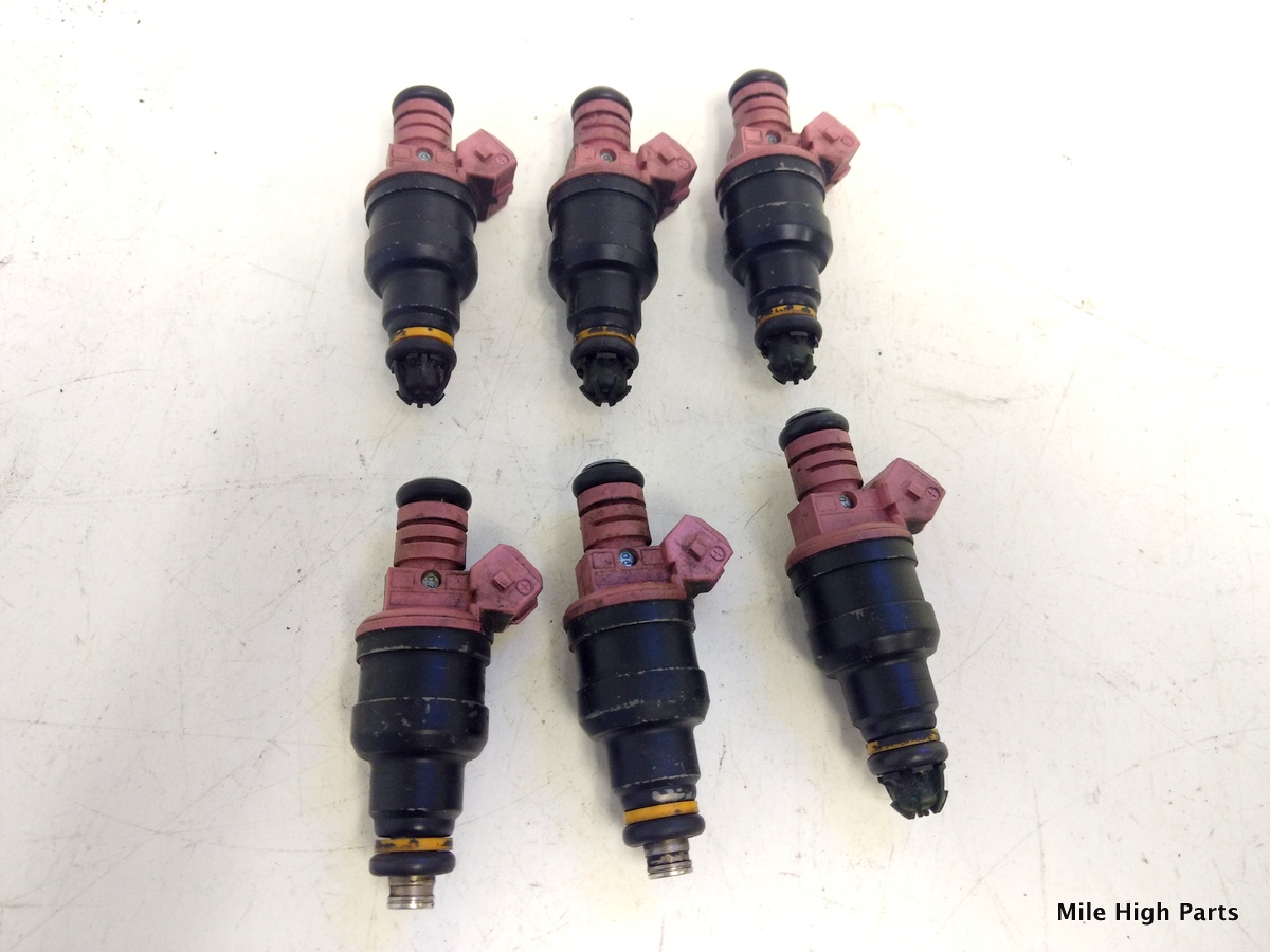 6 OEM BMW E36 328i M3 E39 528i 9699 Fuel Injectors BOSCH 0280150440