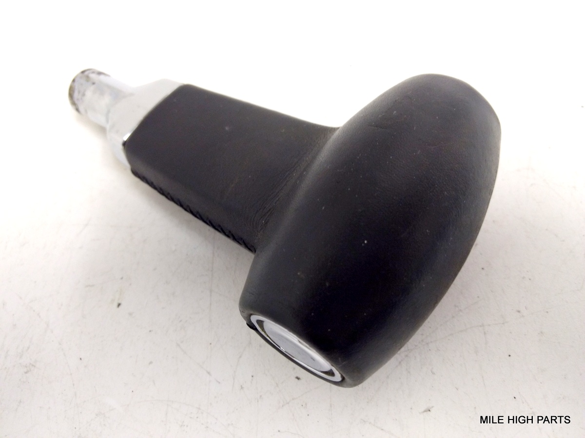 0407 Volkswagen VW Touareg V8 Shift Knob Leather Wood OEM Quality
