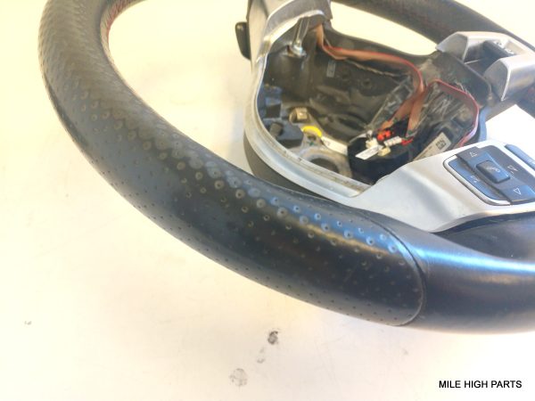 2010-2014 VW Golf GTI OEM Leather Steering Wheel w/ Paddles - Image 10