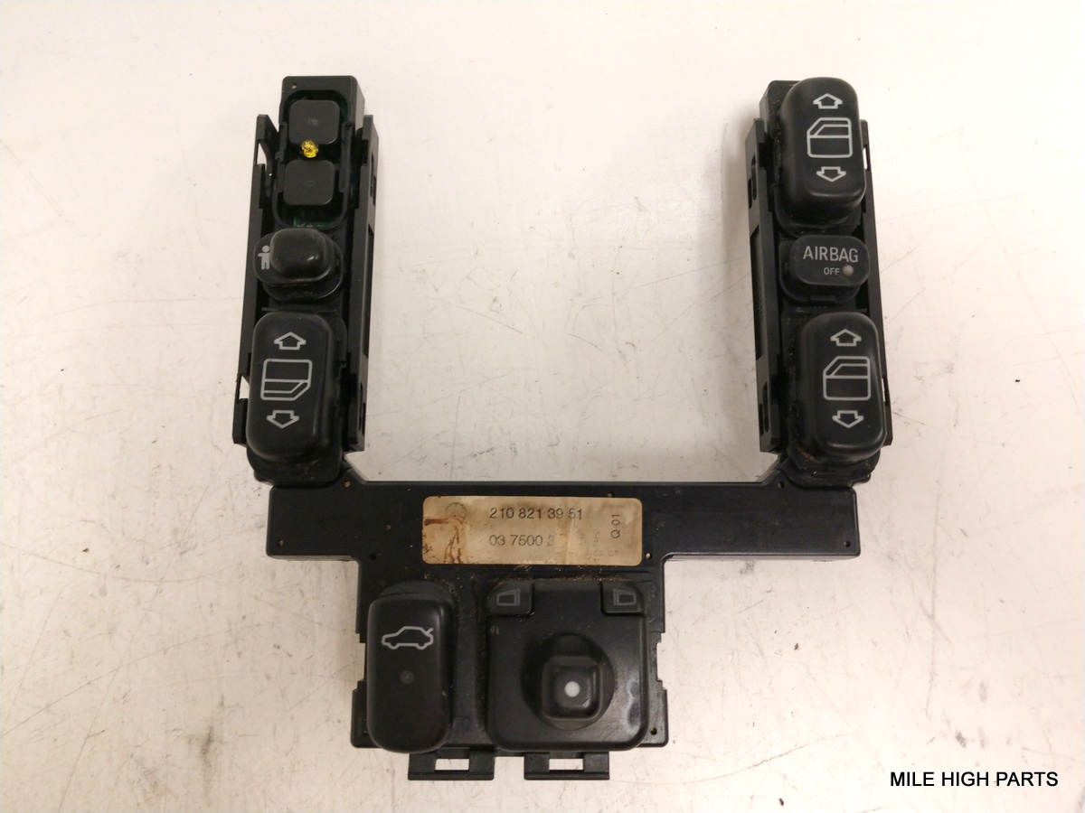 PARTS 9802 Mercedes W210 W202 E C Class Master Power Window Switch