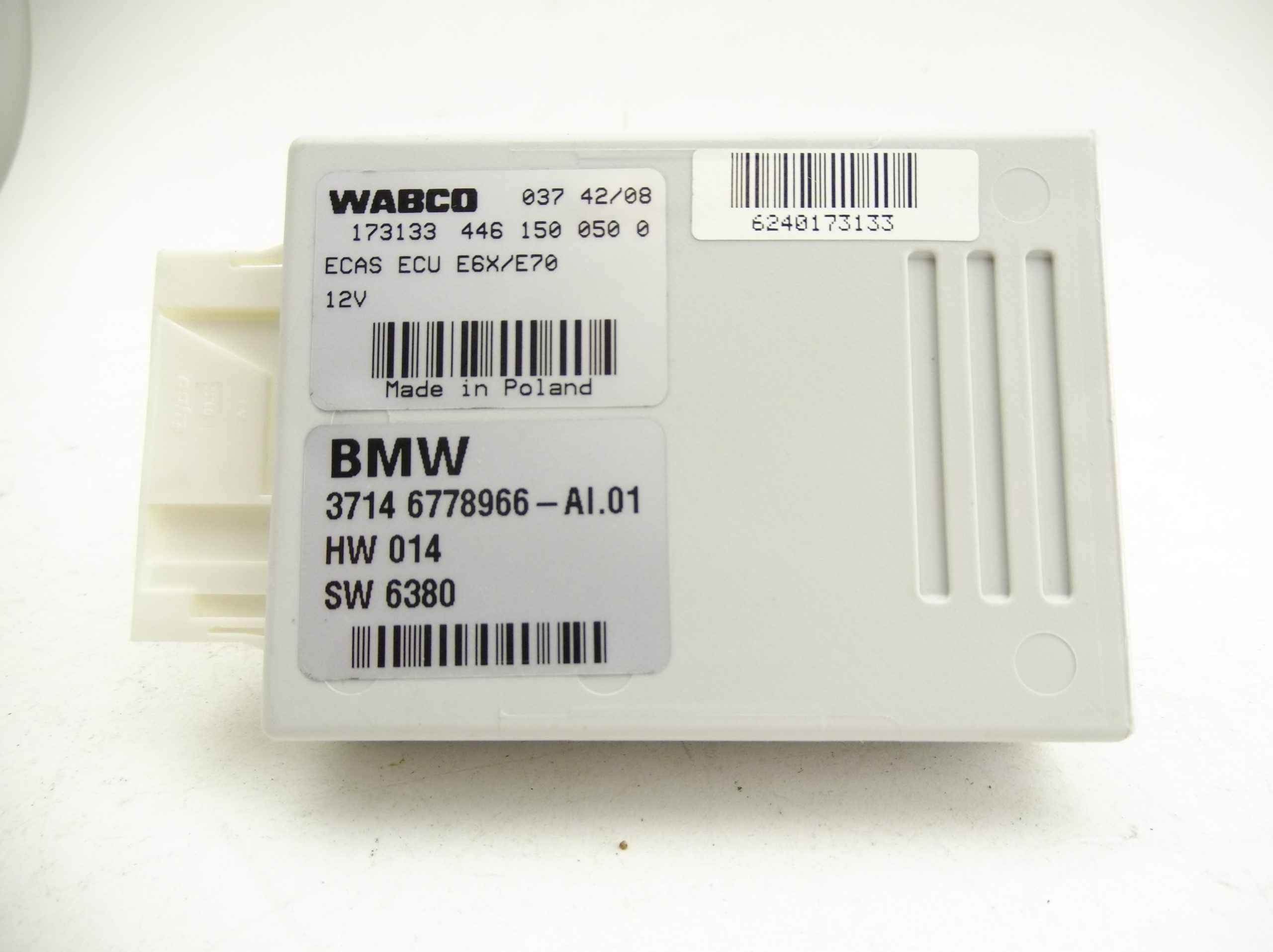 0713 BMW E70 E71 X5 X6 Air Suspension Control Module 37146778966