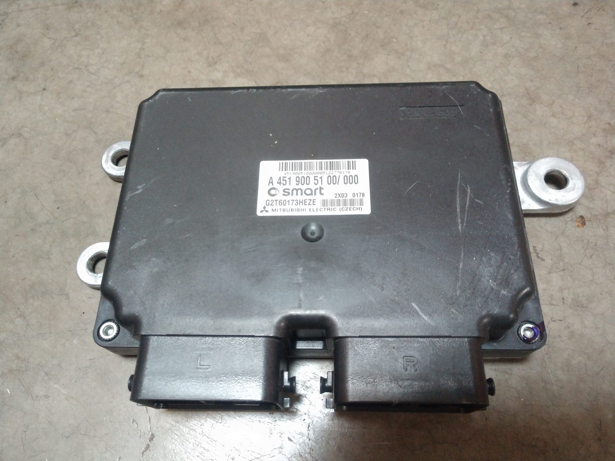 20102015 Smart Fortwo Car W451 Transmission Control Module TCU