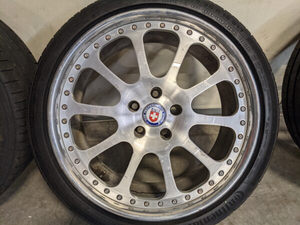 HRE Forged 19" wheel & tire set 5x112 ET35 235/35/19 - Audi Mercedes Benz BBS