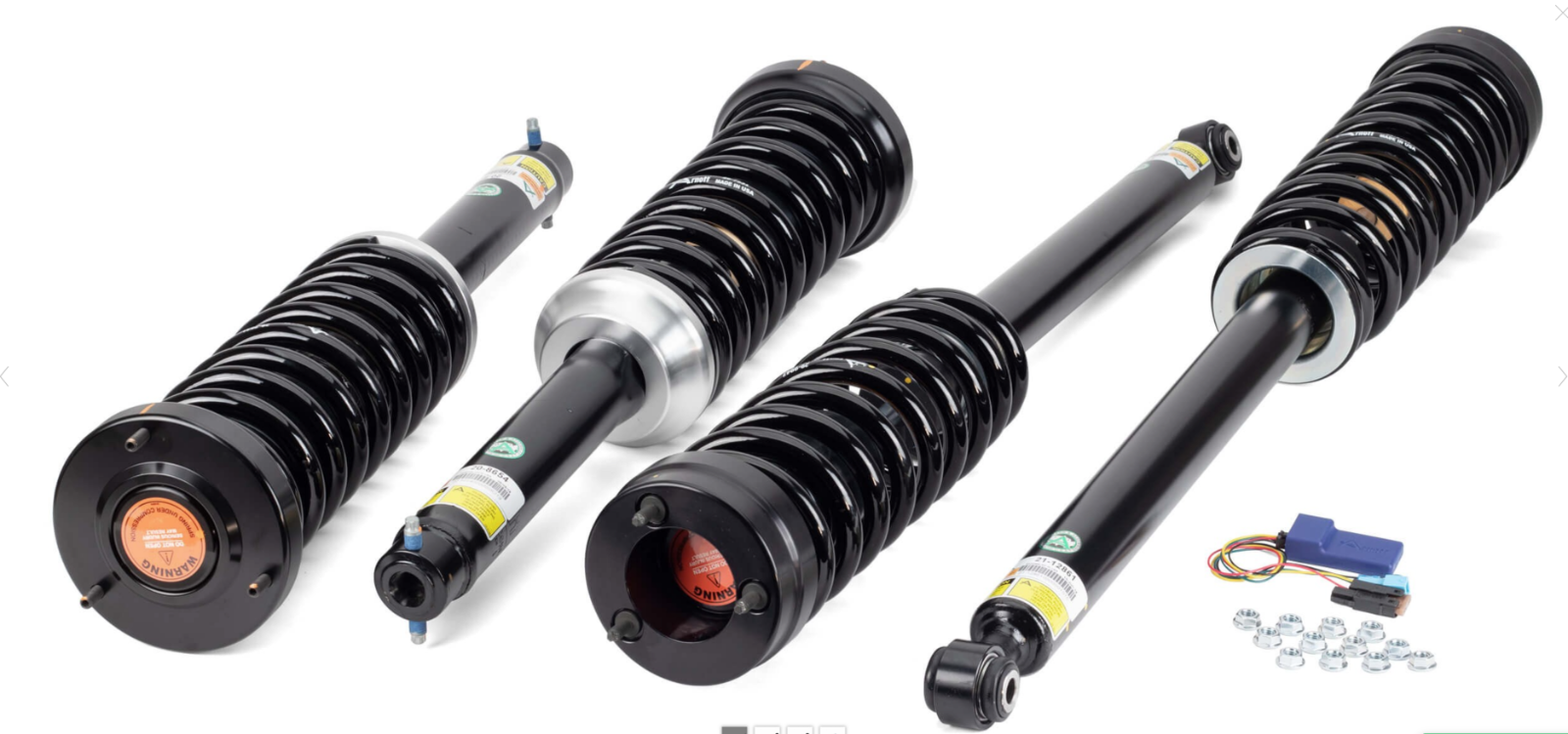 Mercedes W220 S350 S430 S500 S600 S55 AMG Coil Spring Conversion Kit C-2242